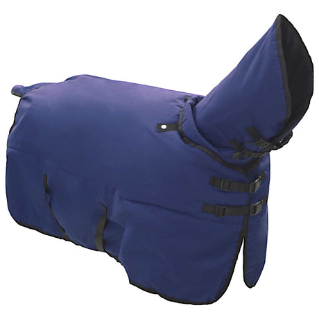 Vidaxl paardendeken donkergroen en zwart 125 cm polyester
