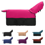 Vidaxl paardendeken roze en zwart 105 cm polyester