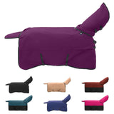 Vidaxl paardendeken donkergroen en zwart 105 cm polyester