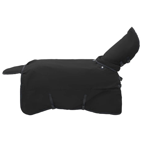 Vidaxl paardendeken volledig zwart 125 cm polyester