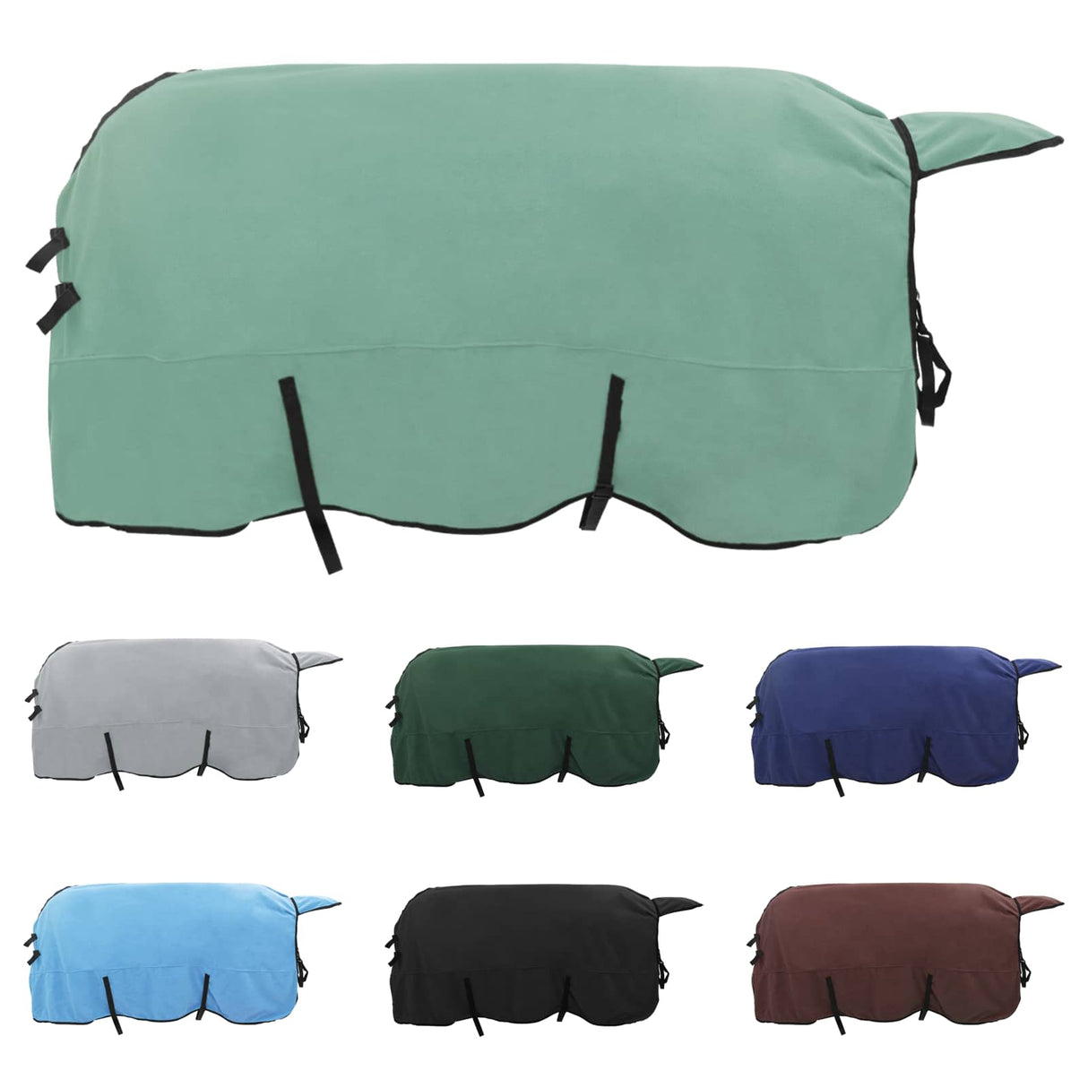 Vidaxl paardendeken speciale groen polyester