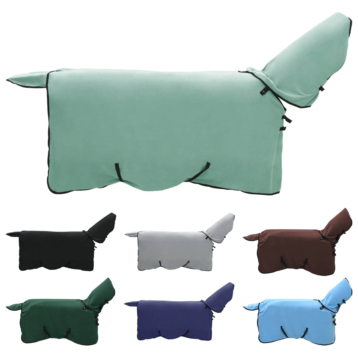 Vidaxl paardendeken speciale groen polyester