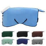 Vidaxl paardendeken volledige aqua 75 cm polar fleece
