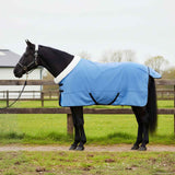 Vidaxl paardendeken volledige aqua 135 cm polar fleece