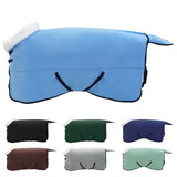 Vidaxl paardendeken volledige aqua 135 cm polar fleece