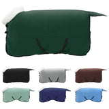 Vidaxl paardendeken volledig donkergroen 155 cm polar fleece