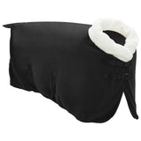 Vidaxl paardendeken zwart 85 cm polar fleece