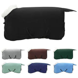 Vidaxl paardendeken zwart 155 cm polar fleece