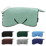 Vidaxl paardendeken volledig donkergroen 135 cm polar fleece