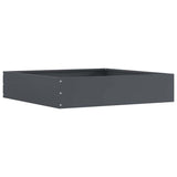 Vidaxl tuinrand antraciet 60 x 60 x 13 cm staal