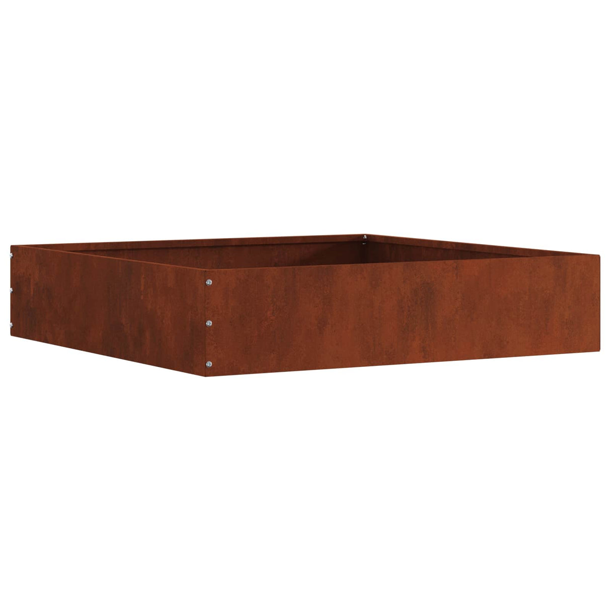 Vidaxl tuinrand roestig 60 x 60 x 13 cm cortenstaal