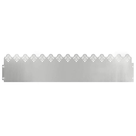 Vidaxl gazonranden 30 st 103 x 0,05 x 22 cm gegalvaniseerd staal