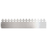 Vidaxl gazonranden 20 pcs zilver 103 x 0,05 x 22 cm roestvrij staal