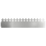 Vidaxl gazonranden 30 pcs zilver 103 x 0,05 x 22 cm