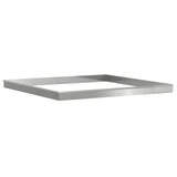 Vidaxl slakkenhekken 20 pcs zilver gegalvaniseerd staal