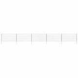 Vidaxl vijverhekken set 5 pcs groen 100 x 50 cm staal