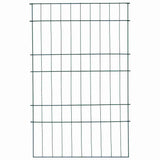 Vidaxl vijverhekken set 8 pcs groen 50 x 80 cm staal