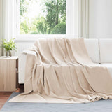 Vidaxl kleden 6 pcs beige 220 x 240 cm fleece