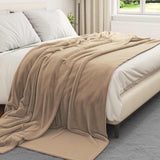Vidaxl kleden 6 pcs kameel 240 x 270 cm fleece