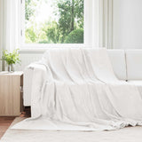Vidaxl kleden 6 pcs wit 220 x 240 cm fleece