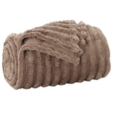 Vidaxl gooi deken kameel 200 x 150 cm fleece