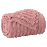 Vidaxl gooi deken roze 200 x 150 cm fleece