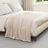 Vidaxl kleden 6 pcs beige 150 x 130 cm fleece