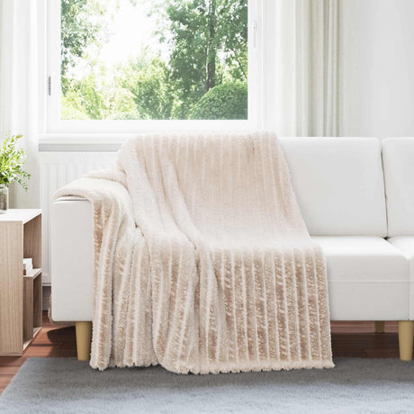 Vidaxl kleden 6 pcs beige 200 x 150 cm fleece