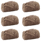 Vidaxl kleden 6 pcs kameel 200 x 150 cm fleece