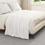 Vidaxl kleden 6 pcs wit 150 x 130 cm fleece