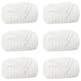 Vidaxl kleden 6 pcs wit 270 x 240 cm fleece
