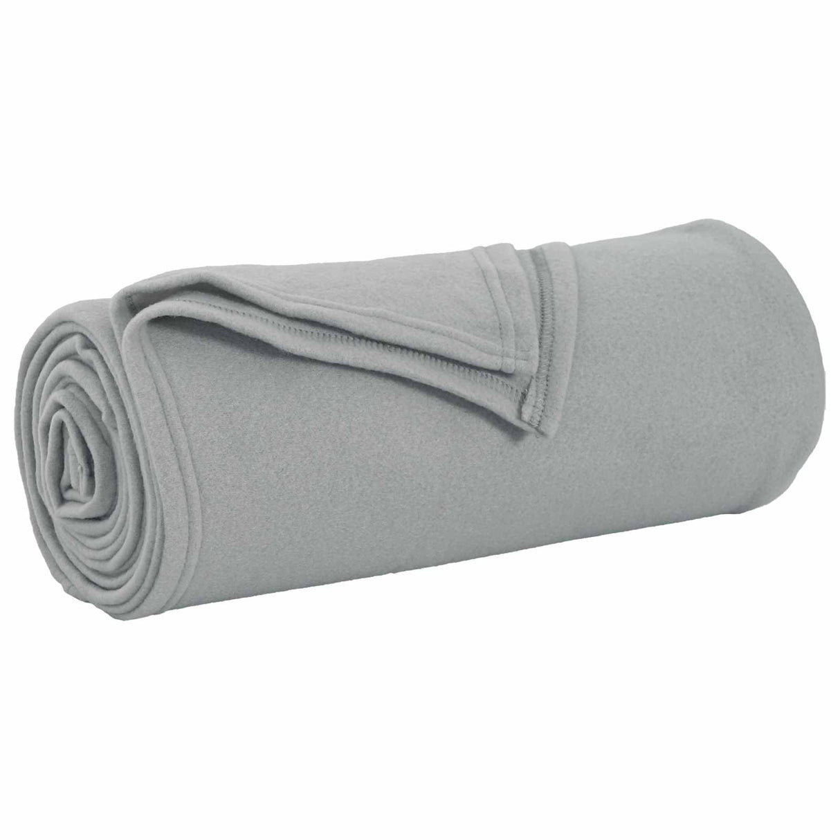 Vidaxl gooi deken grijs 170 x 130 cm fleece