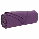 Vidaxl gooi deken paars 200 x 150 cm fleece