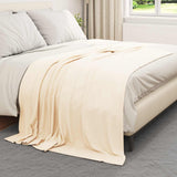 Vidaxl kleden 6 pcs crème 200 x 150 cm fleece