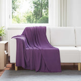 Vidaxl kleden 6 pcs paars 170 x 130 cm fleece