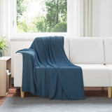 Vidaxl kleden 24 pcs marineblauw 170 x 130 cm fleece