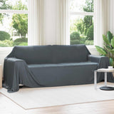 Vidaxl gooi deken donkergrijs 350 x 270 cm fleece
