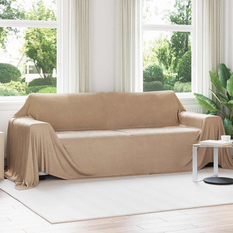 Vidaxl kleden 6 st camel 350 x 270 cm 8.09 kg fleece