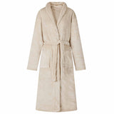 Vidaxl badjas zonder kap beige m flanel