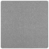 Vidaxl tapijt loper lichtgrijs 100 x 100 cm 100% polypropyleen