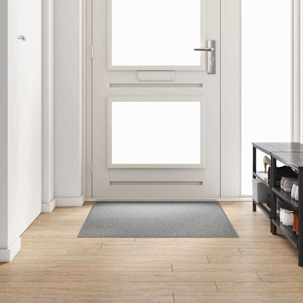 Vidaxl tapijt loper lichtgrijs 100 x 150 cm 100% polypropyleen