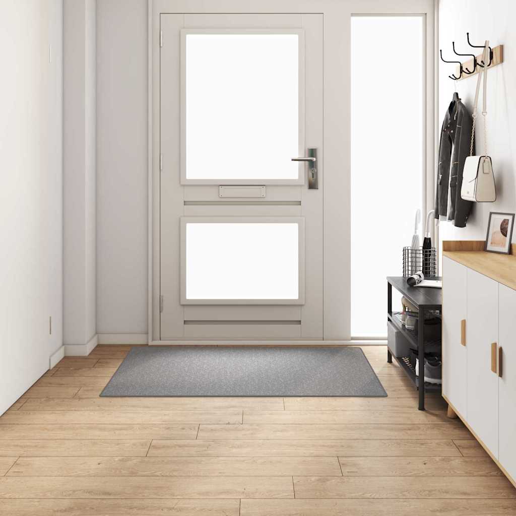 Vidaxl tapijt loper lichtgrijs 100 x 150 cm 100% polypropyleen