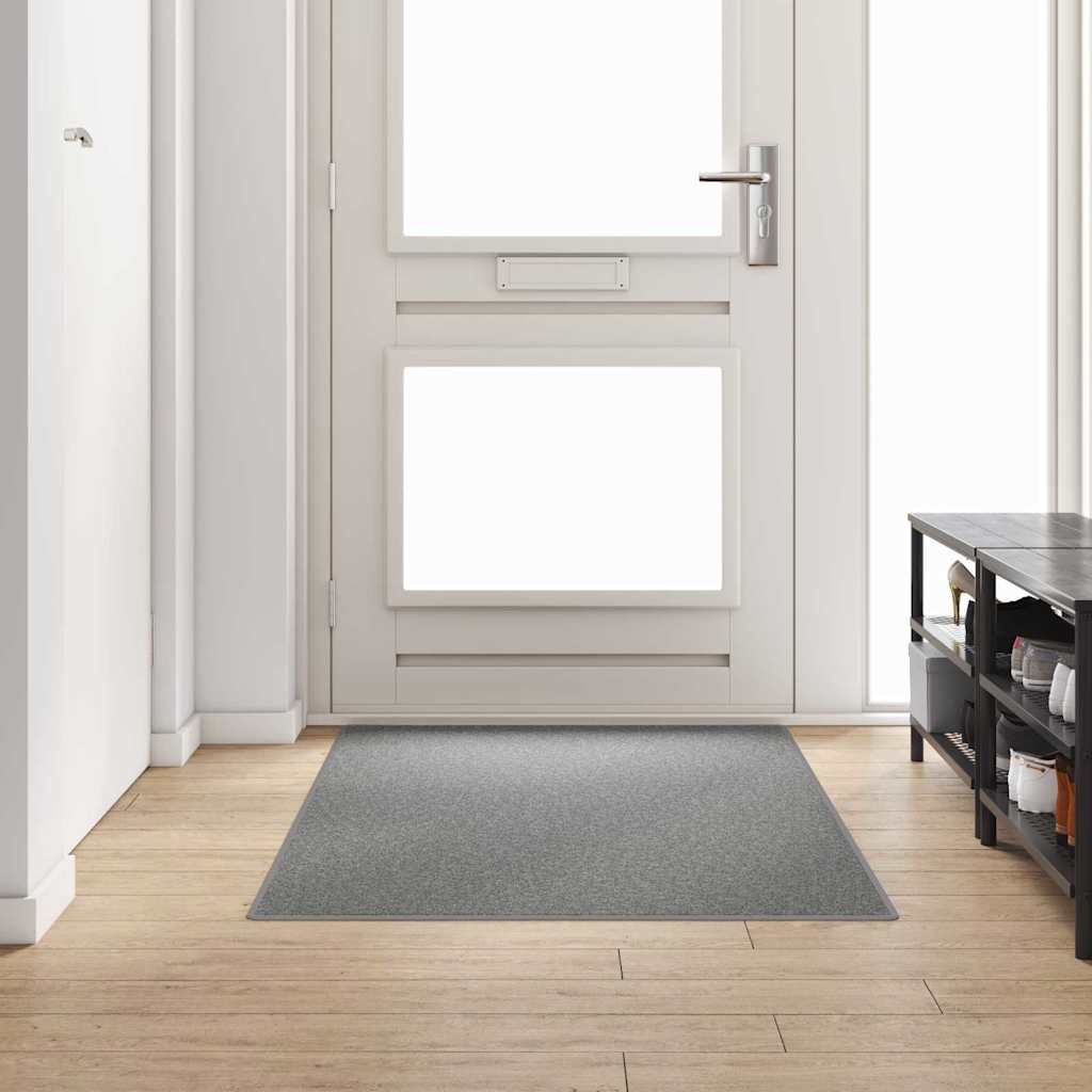 Vidaxl tapijt loper lichtgrijs 100 x 200 cm 100% polypropyleen