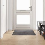 Vidaxl tapijt loper grijs 100 x 150 cm 100% polypropylene tuft