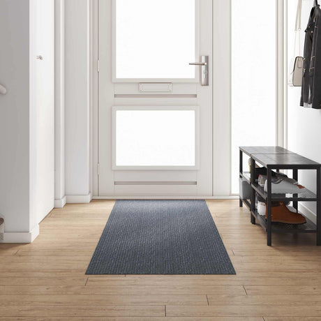 Vidaxl tapijt loper grijs 80 x 300 cm stof
