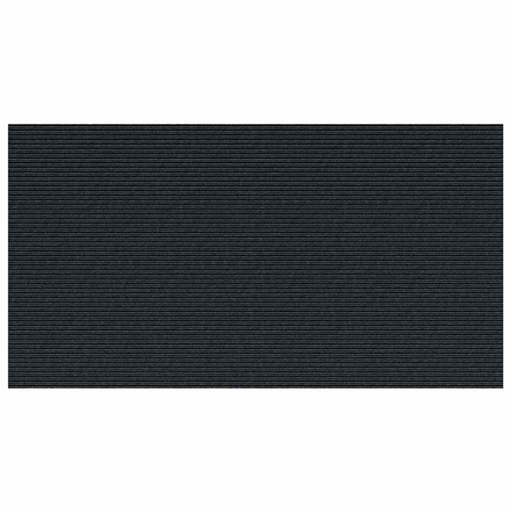 Vidaxl tapijt loper antraciet 80 x 150 cm stof