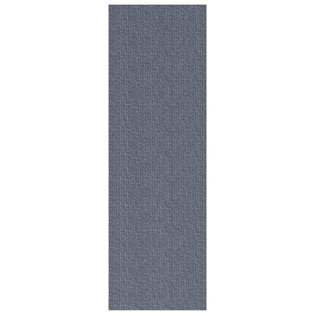 Vidaxl tapijt loper lichtgrijs 80 x 300 cm stof