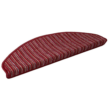 Vidaxl zelfklevende trapmatten 15 pcs rood 65 x 21 x 4 cm