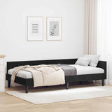 Vidaxl hoekbedframe zwart 100 x 200 cm fluweel
