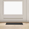 Vidaxl deurmat antraciet 60 x 40 x 1.2 cm teddy stof